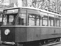 Tramvaj (ZET) TMK-24. linija 5 1924. godine